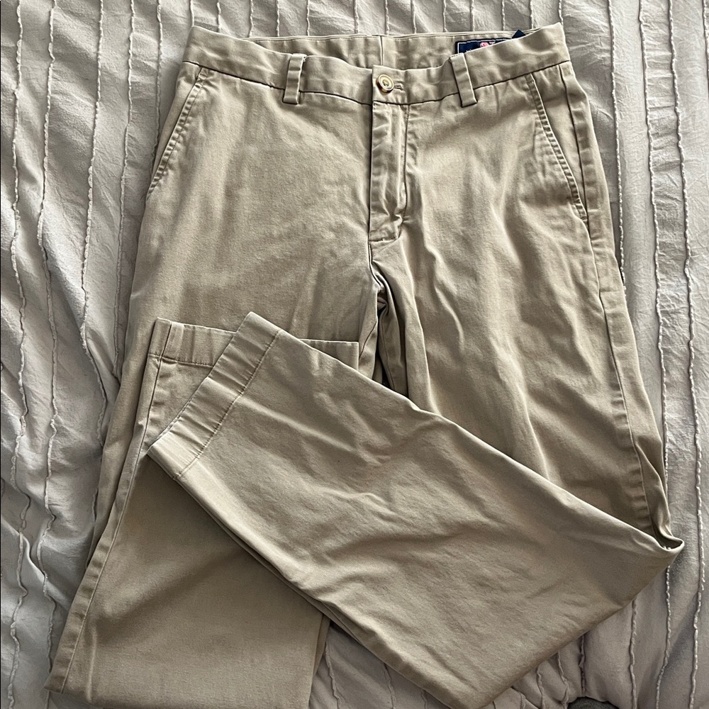 Mens Vineyard Vines Size 28x 30 Khaki Dress Pant